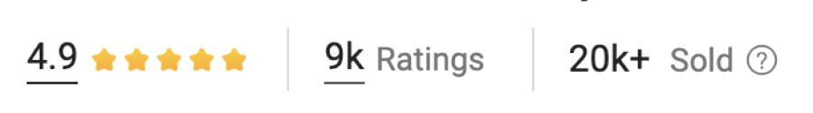 4.9 bintang · 9k ratings · 20k+ terjual di Shopee